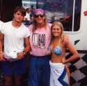 D Charvet and Nicole Eggert